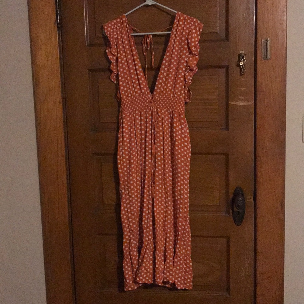 Polka dot jumpsuit